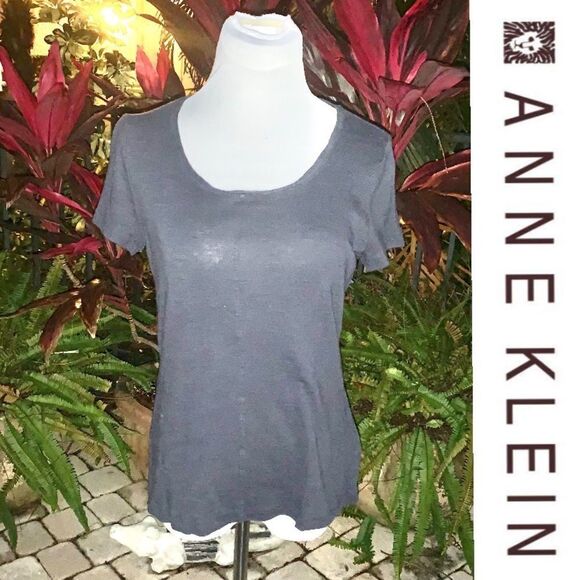 🍍3/$15🍍 Anne Klein Sport Cuffed Tee - Picture 1 of 5